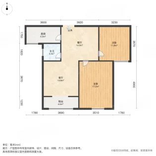紧邻胜利学校  公园道一号小产权  两居室  