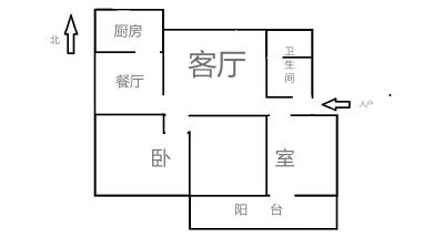新市医院宿舍双证双气送储藏室精装修