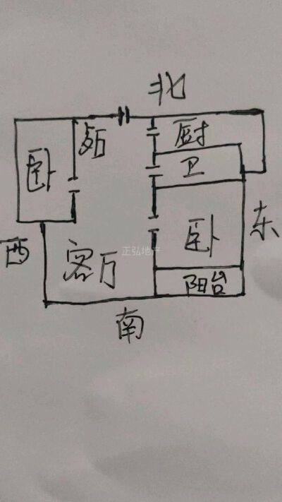中舜鲁中国际  双证双气 两居室 带车位 售价48万