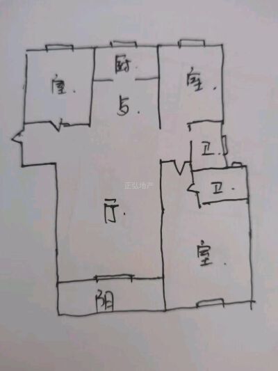 市中心   二实小陈毅学区   一楼带大院子   精装短住   南北通透    拎包入住