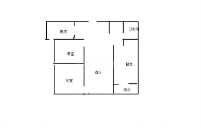 世纪城 精装修 三室 未住
