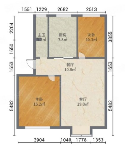 莲河家园  双气大产权 带储藏室 南北通透随时看房 二手房