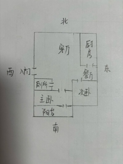 大桥小区84平29万，2楼双气带储，两室两厅一卫