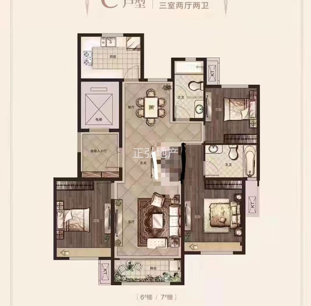玉龙湾 大产权   小高层 一梯一户 129平 带车位带储 58万急售 二手房