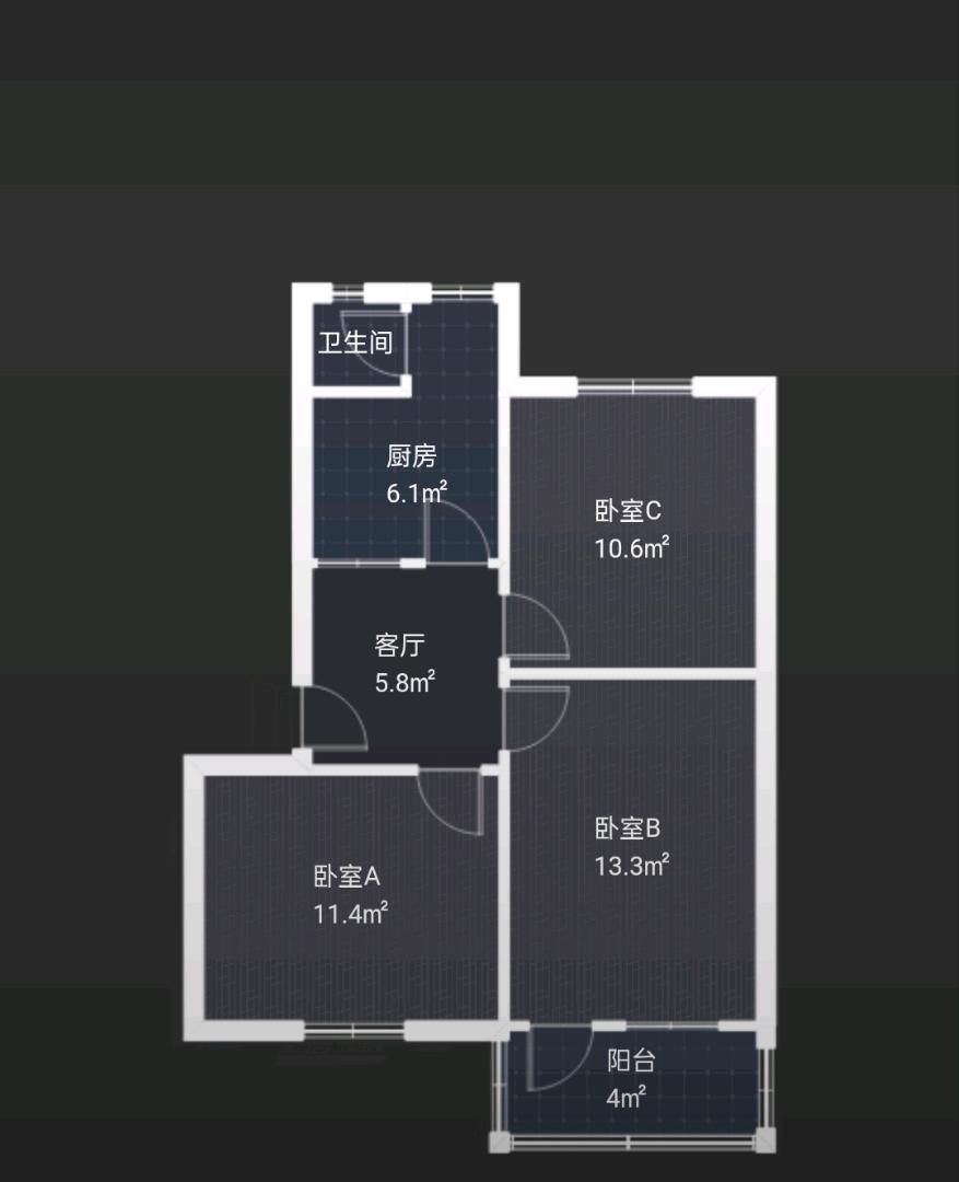 加州城对过，老汽车站宿舍一楼带院，68平30万，双证双气可贷款！ 二手房