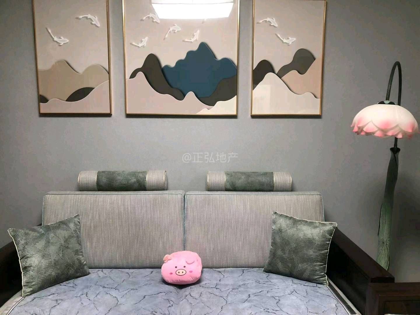 汶河名郡，3室2厅1卫，107㎡，精装，租金1000元/月 租房