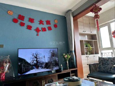 汶河名郡，3室2厅，精装，家具家电齐全，拎包入住
